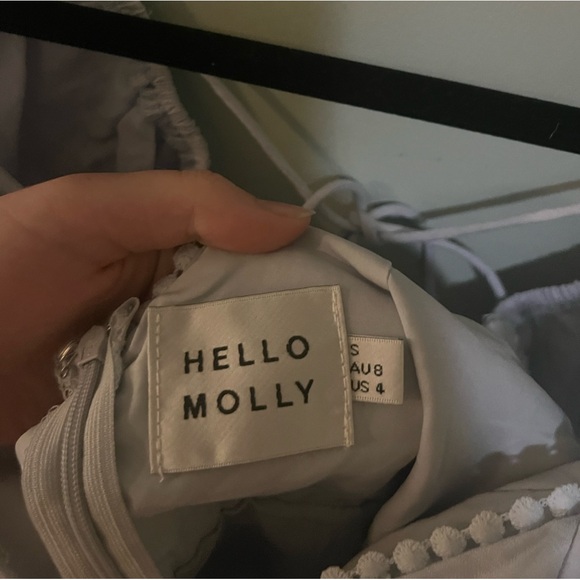 hello molly light blue dress - Picture 3 of 3